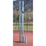 V 7030/TR – Odbojkaški sustav od pocinčanog čelika, promjera 100 mm, s podnim čahurama (TÜV certifikat prema UNI EN 1271)